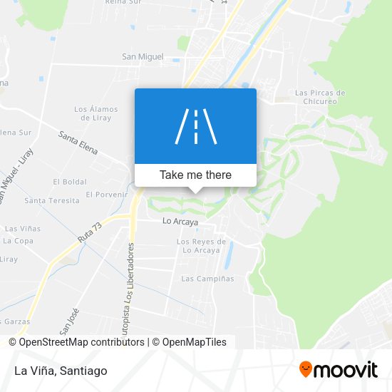 Mapa de La Viña