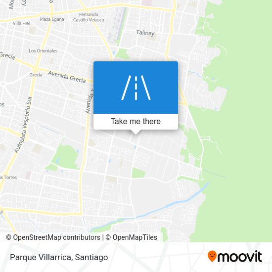 Mapa de Parque Villarrica