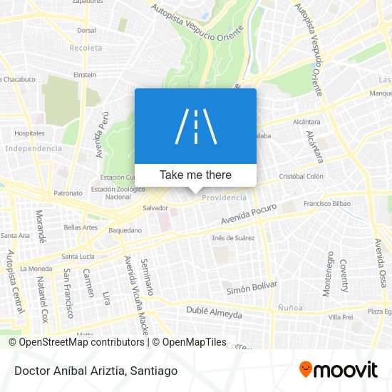 Doctor Aníbal Ariztia map