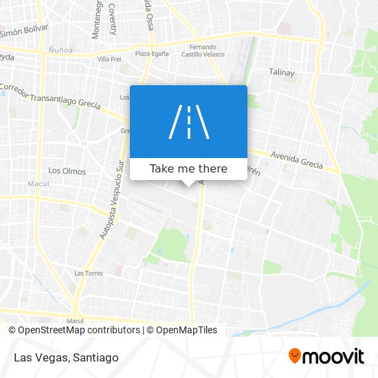 Las Vegas map