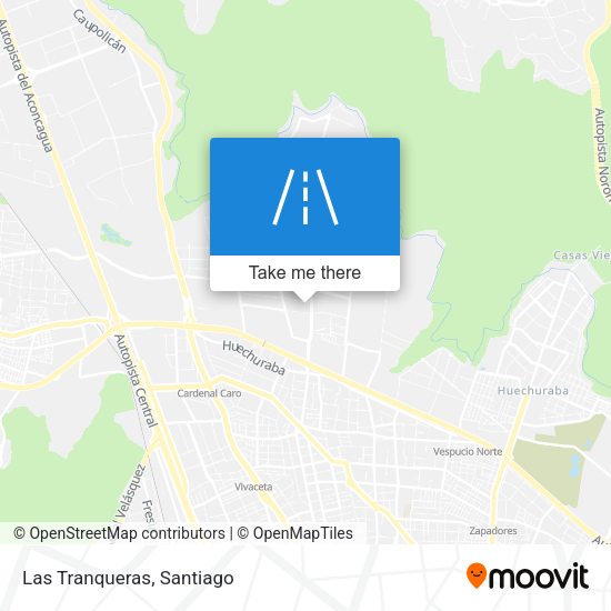 Las Tranqueras map