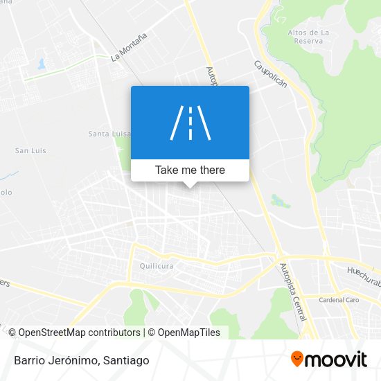 Mapa de Barrio Jerónimo