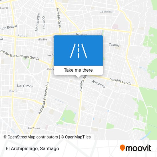 Mapa de El Archipiélago