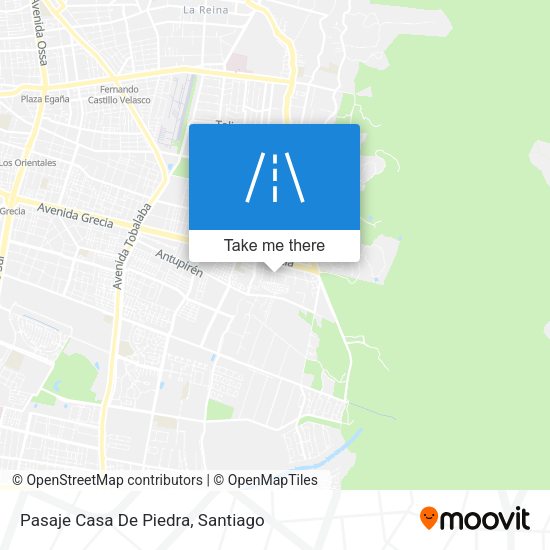 Pasaje Casa De Piedra map