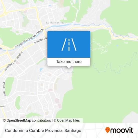 Condominio Cumbre Provincia map