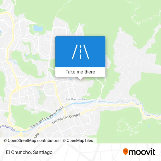 El Chuncho map