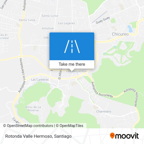 Mapa de Rotonda Valle Hermoso