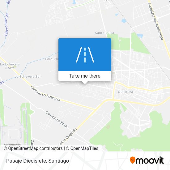 Mapa de Pasaje Diecisiete