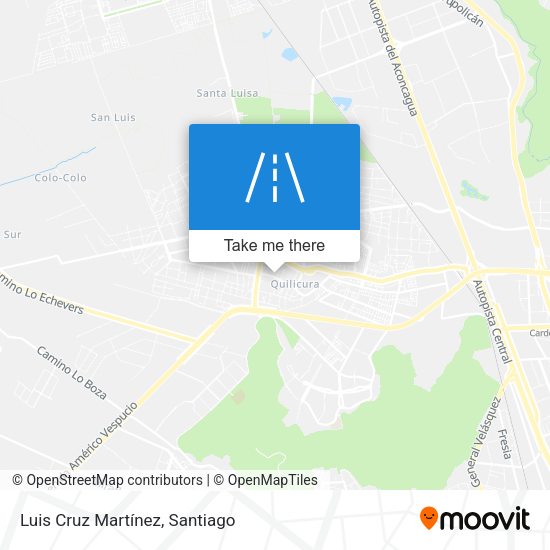 Mapa de Luis Cruz Martínez