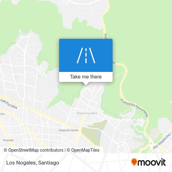 Mapa de Los Nogales