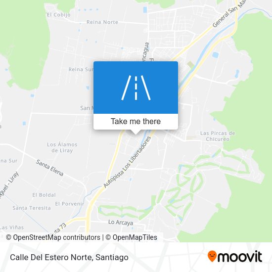 Calle Del Estero Norte map