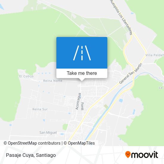 Mapa de Pasaje Cuya