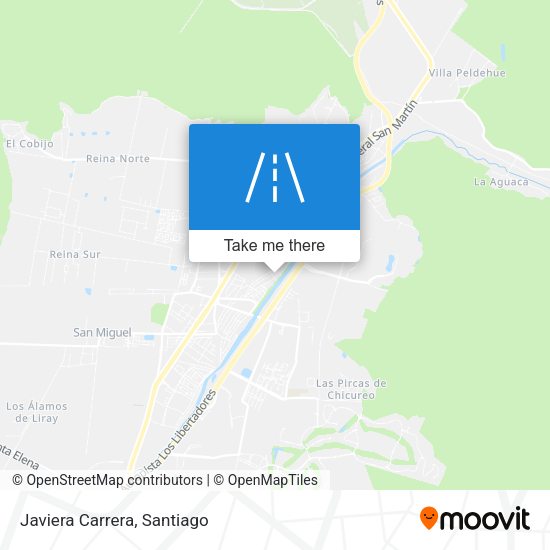 Mapa de Javiera Carrera