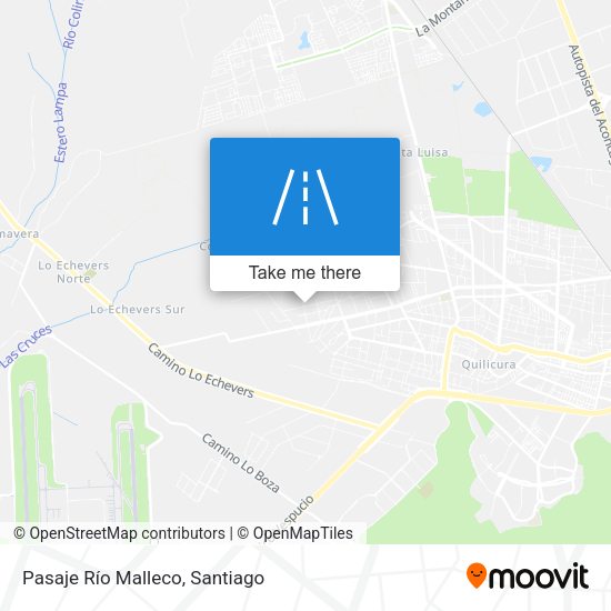 Pasaje Río Malleco map
