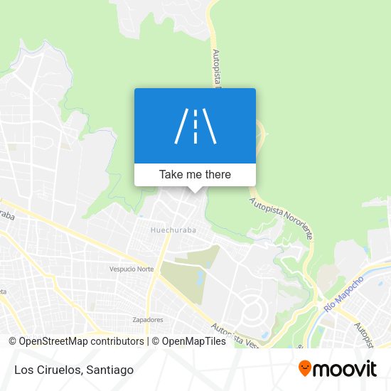 Mapa de Los Ciruelos