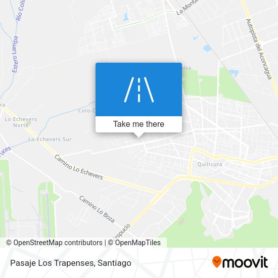 Mapa de Pasaje Los Trapenses