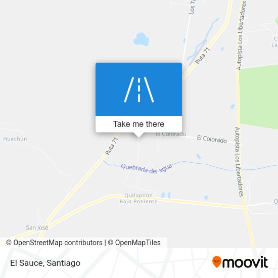 Mapa de El Sauce
