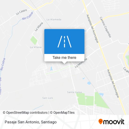 Mapa de Pasaje San Antonio