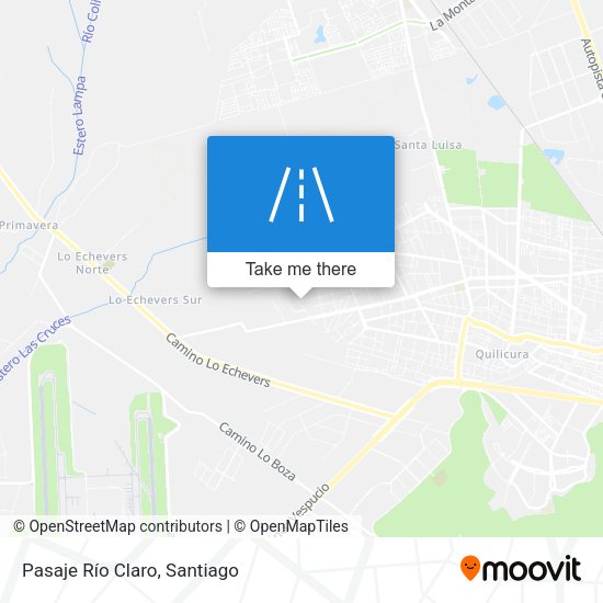 Mapa de Pasaje Río Claro