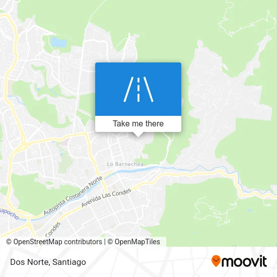 Mapa de Dos Norte