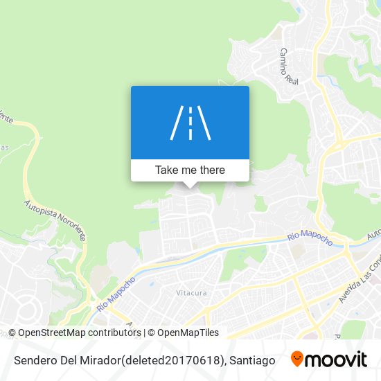 Mapa de Sendero Del Mirador(deleted20170618)