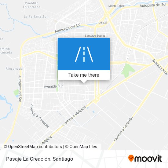 Pasaje La Creación map