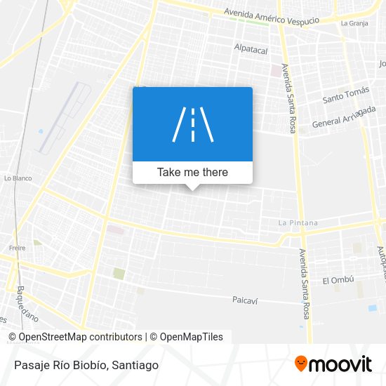 Pasaje Río Biobío map