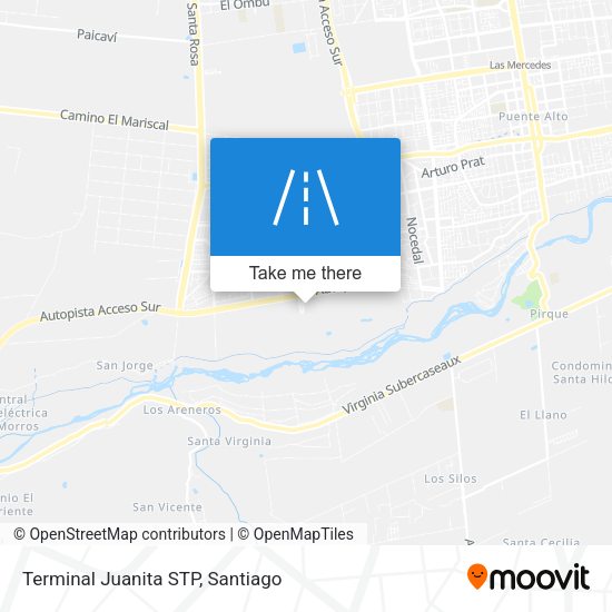 Mapa de Terminal Juanita STP