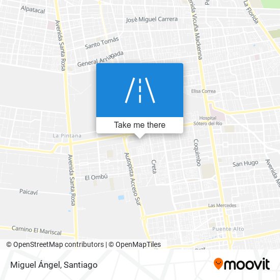 Miguel Ángel map