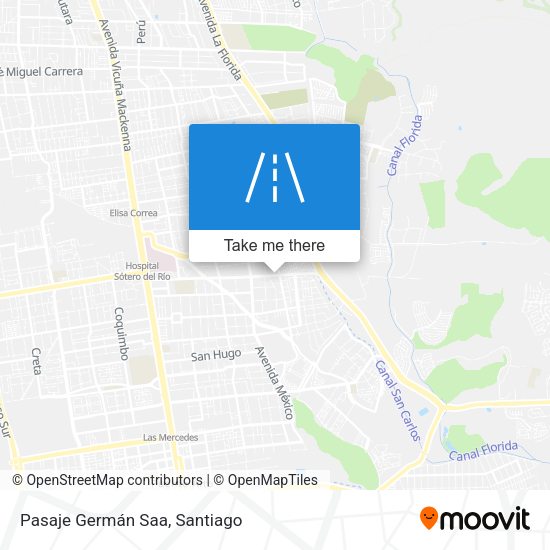 Pasaje Germán Saa map