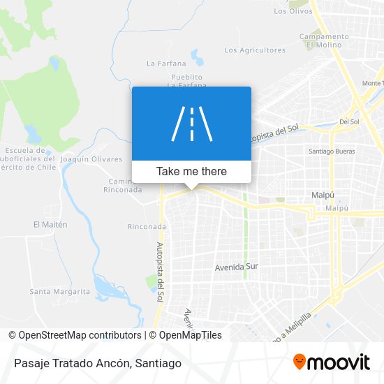 Mapa de Pasaje Tratado Ancón
