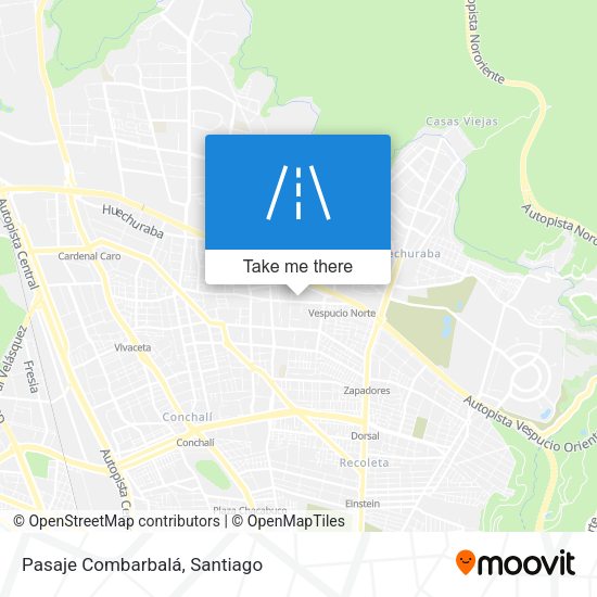 Mapa de Pasaje Combarbalá