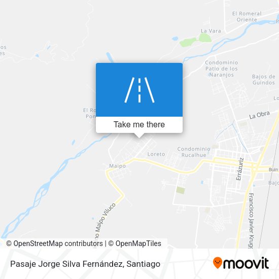 Pasaje Jorge Silva Fernández map