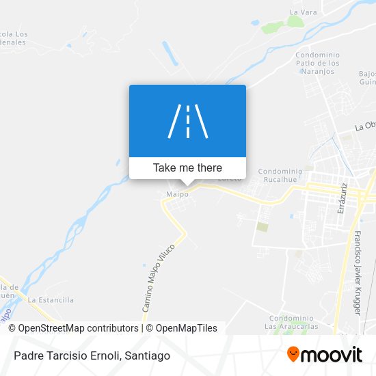 Mapa de Padre Tarcisio Ernoli
