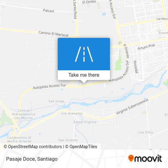 Mapa de Pasaje Doce