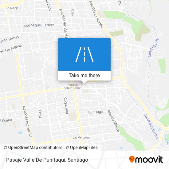 Pasaje Valle De Punitaqui map
