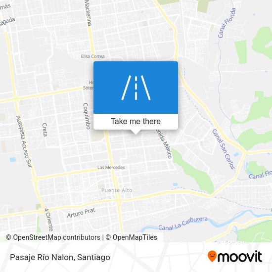 Pasaje Río Nalon map