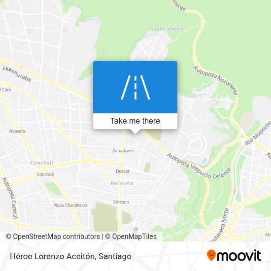 Mapa de Héroe Lorenzo Aceitón