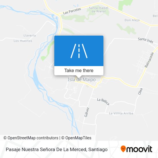 Mapa de Pasaje Nuestra Señora De La Merced