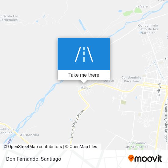 Mapa de Don Fernando