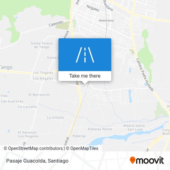 Mapa de Pasaje Guacolda