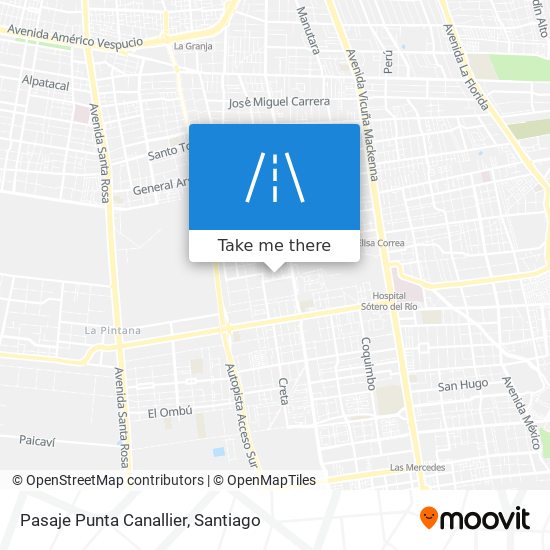 Pasaje Punta Canallier map