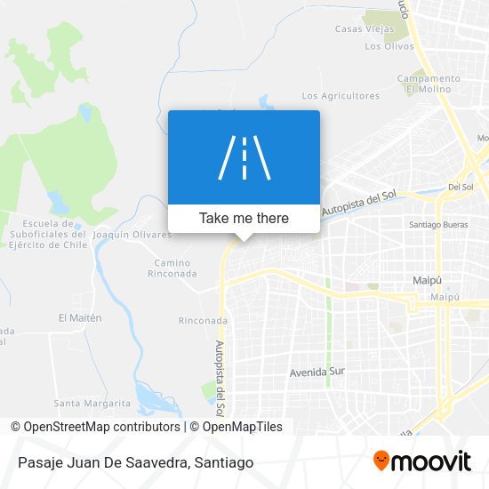 Mapa de Pasaje Juan De Saavedra