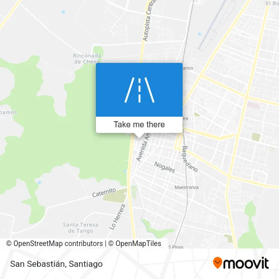 Mapa de San Sebastián