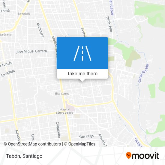 Mapa de Tabón