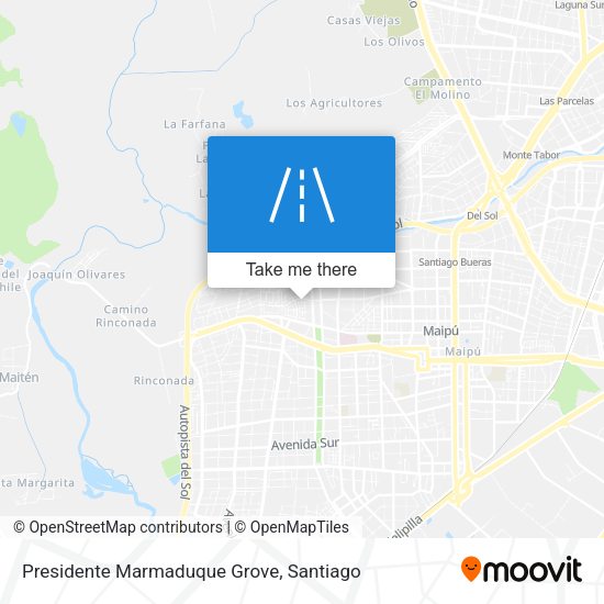 Presidente Marmaduque Grove map