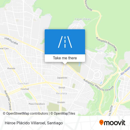 Mapa de Héroe Plácido Villaroel
