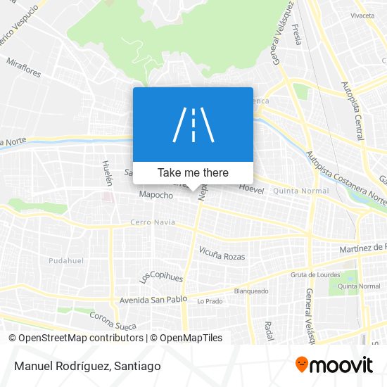 Manuel Rodríguez map