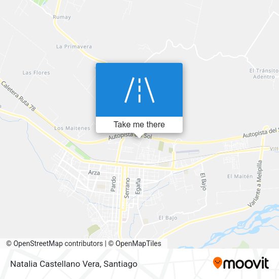 Mapa de Natalia Castellano Vera