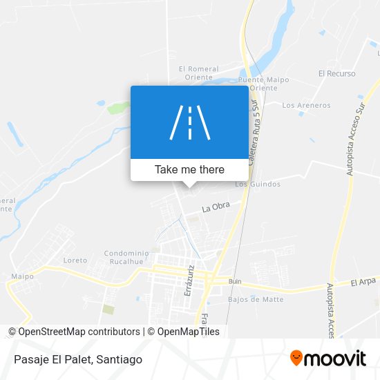 Mapa de Pasaje El Palet